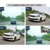 Видеорегистратор/камера Dual Lens FULL HD за автомобил, записваща с 2 камери, екран 4" 3MPx