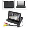 Монитор за автомобил, камера, сгъваем, LCD, 480p, 12VDC, 24VDC, 5"