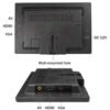 Монитор за автомобил, камера, универсален, LCD, 600p, 12VDC, 24VDC, 7"