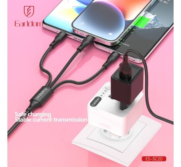09498-B Преходник ES-SC20, универсален, таймер, 3 режима, UK, EU, US, AU, 220VAC, 2500W