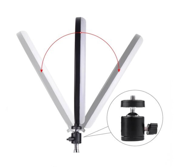 LED ринг с осветление, поставка, стойка M26, 260mm, 20W