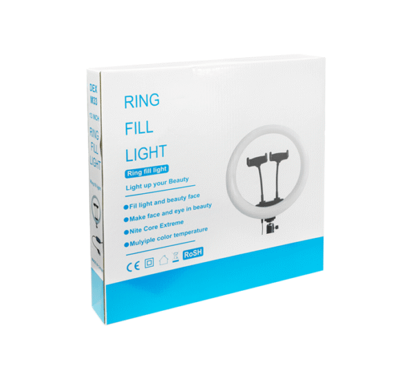 LED ринг с осветление, поставка, стойка M33, 300mm, 25W