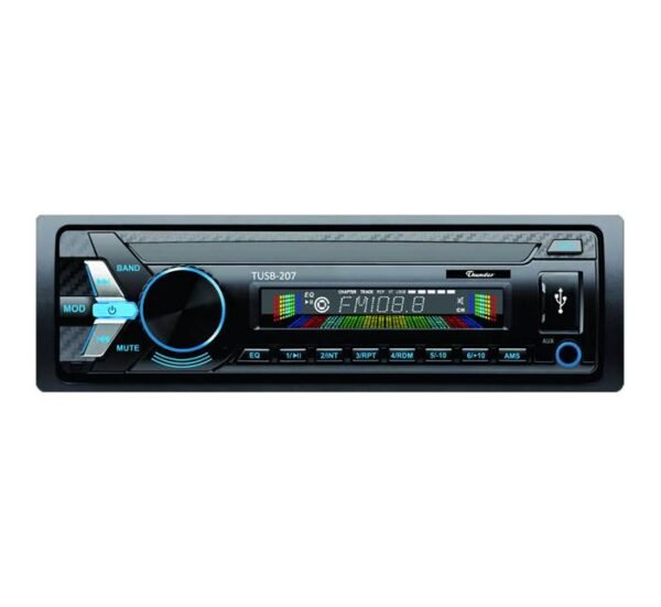 Автомобилен радио MP3 плеър с падащ панел TSUB-208, AUX, FM, SD, USB 4x35W 12V
