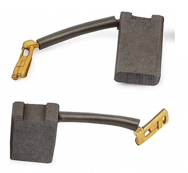 Българска въглено-графитна четка с канал и извод с накрайник каб.обувка 6,3x14x22mm