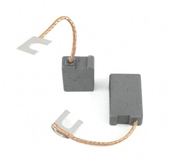 Въглено-графитна четка с канал и извод с накрайник каб.обувка 6,5x12,5x18mm