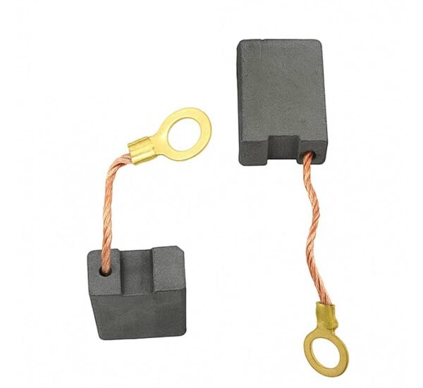 Въглено-графитна четка с канал и извод с накрайник каб.обувка 8x15x21mm