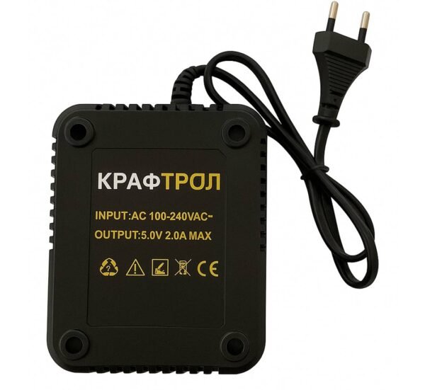 24528-B Зарядно за батерия Kraft Royal, автоматично, винтоверт, жълто, 36VDC, 8Ah, Li-ion
