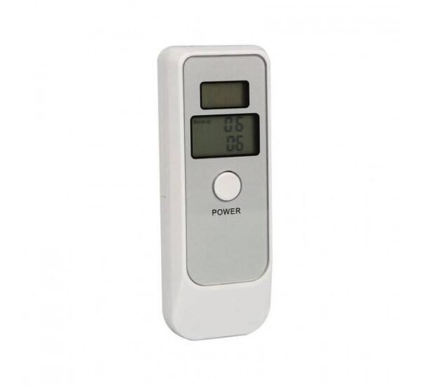 24998-C Тестер за алкохол в кръвта, дрегер, LCD дисплей, термометър, часовник, 2xAAA