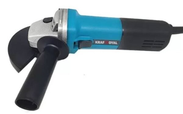 25336-A Ъглошлайф Kraft Royal, флекс, регулиране обороти, зелен, 220VAC, 125mm, к-т