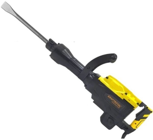 25338-A Къртач Kraft Royal, трошач, ударен, жълт, SDS, 220VAC, 3800W, к-т