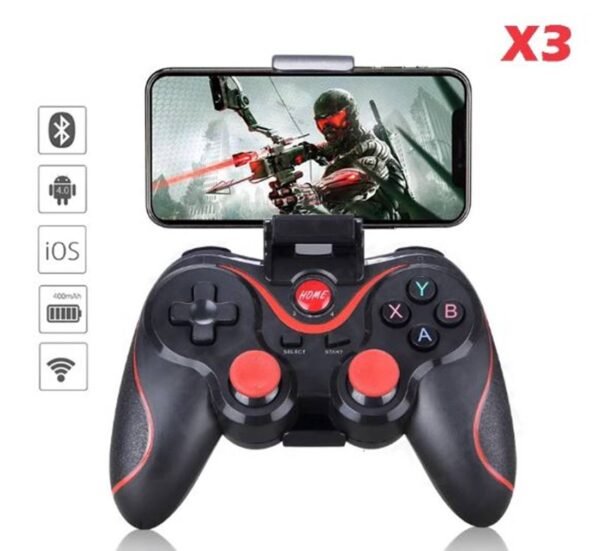 28103-B Джойстик, контролер X3, безжичен, блутуут, компютър, телефон, playstation 3