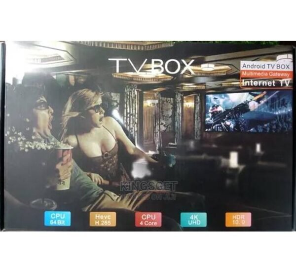28305-E TV ANDROID 10.0 HOME BOX, D9 PRO 5G, 2GB, 16GB, 4K, HD