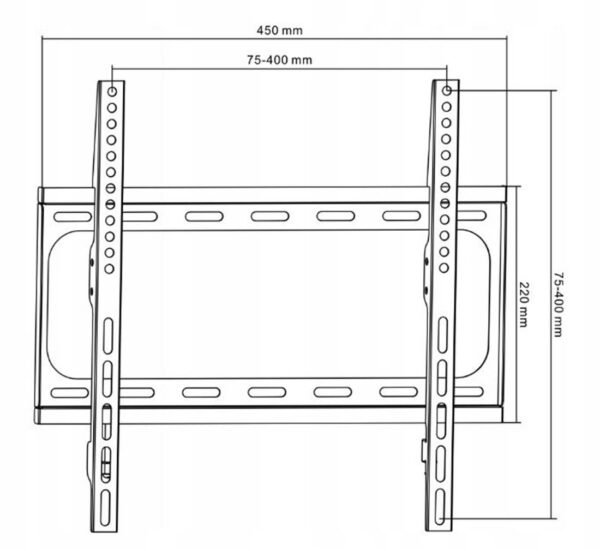 50003-B Стойка UCH-0151, поставка, LED телевизор, 26-55"