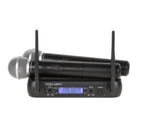 Професионална система с 2 безжични микрофона WR-358LD