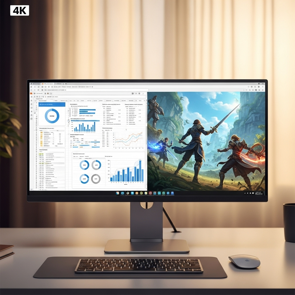 Достъпни 4K монитори: Еднакво добри за работа и игри