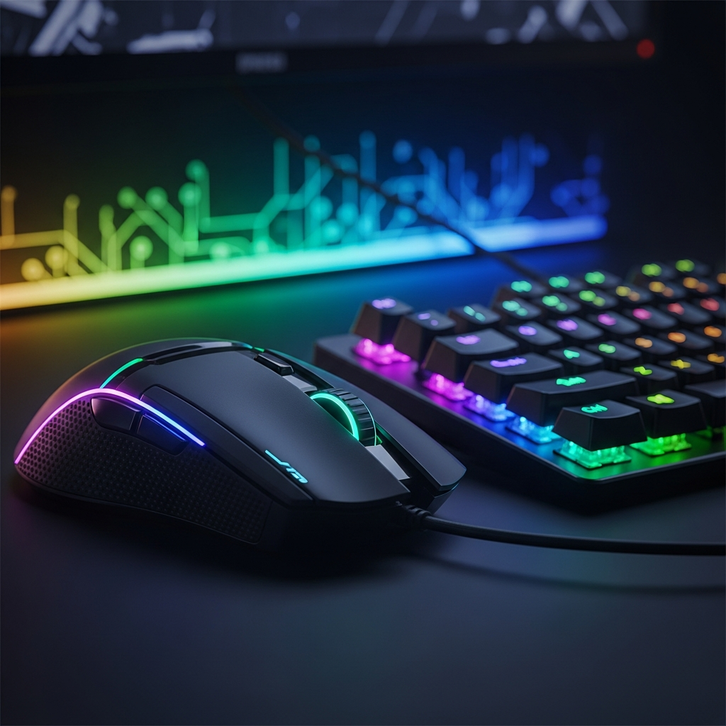 Превъзходство в играта: Как да изберете перфектната гейминг мишка и клавиатура
